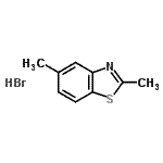 CAS#: 65287-15-2， 2,5-Dimethyl-1,3-benzothiazole hydrobromide (1:1)