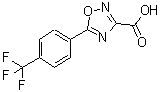 CAS#: 652979-81-2， 5-[4-(Trifluoromethyl)phenyl]-1,2,4-oxadiazole-3-carboxylic acid