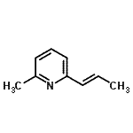 CAS#: 652987-55-8， 2-Methyl-6-[(1E)-1-propen-1-yl]pyridine