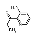 CAS#: 65327-16-4， 1-(3-Amino-2-pyridinyl)-1-propanone