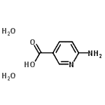 CAS 登录号：6533-40-0， 6-氨基烟酸二水合物