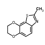 CAS 登录号：654070-11-8， 2-甲基-7,8-二氢[1,4]二恶英并[2,3-g][1,3]苯并噻唑