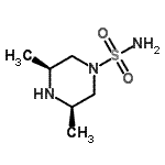 CAS#: 654074-62-1， (3R,5S)-3,5-Dimethyl-1-piperazinesulfonamide