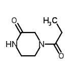 CAS#: 65493-55-2， 4-Propionyl-2-piperazinone