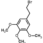 CAS#: 65495-26-3， 5-(2-Bromoethyl)-1,2,3-trimethoxybenzene