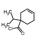 CAS#: 65514-83-2， 1-Isopropyl-3-cyclohexene-1-carbonyl chloride