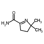 CAS#: 65535-99-1， 2,2-Dimethyl-3,4-dihydro-2H-pyrrole-5-carboxamide