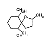 CAS#: 65620-50-0， 2,6,10,10-Tetramethyl-1-oxaspiro[4.5]decan-6-ol