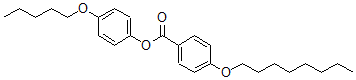 CAS#: 65629-01-8， 4-(Octyloxy)-Benzoic Acid 4-(Pentyloxy)Phenyl Ester