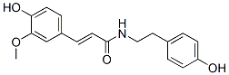 CAS#: 65646-26-6， Feruloyltyramine