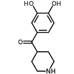 CAS#: 656804-90-9， (3,4-Dihydroxyphenyl)(4-piperidinyl)methanone