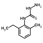 CAS#: 656815-71-3， N-(2-Ethyl-6-methylphenyl)hydrazinecarbothioamide