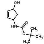 CAS#: 657396-96-8， 2-Methyl-2-propanyl (4-hydroxy-2-cyclopenten-1-yl)carbamate