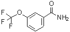 结构式 CAS# 658-91-3, 3-(三氟甲氧基)苯甲酰胺