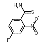 CAS#: 658076-52-9， 4-Fluoro-2-nitrobenzenecarbothioamide