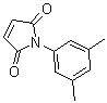 structure of CAS# 65833-09-2, 1-(3,5-Dimethylphenyl)-1H-Pyrrole-2,5-Dione;1-(3,5-Dimethylphenyl)-3-Pyrroline-2,5-Quinone;Nsc53611;Idi1_017139