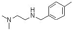 CAS 登录号：65875-43-6， N,N-二甲基-N'-(4-甲基苄基)-1,2-乙二胺