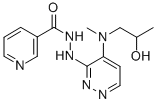 CAS 登录号：65919-96-2， 烟酸 2-(6-((2-羟基丙基)甲基氨基)-3-哒嗪基)酰肼