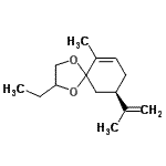 CAS#: 659719-50-3， (9R)-2-Ethyl-9-isopropenyl-6-methyl-1,4-dioxaspiro[4.5]dec-6-ene