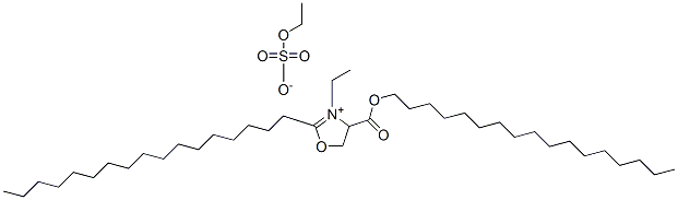 CAS#: 66019-25-8， 3-Ethyl-2-Heptadecyl-4-((Heptadecyloxy)Carbonyl)-4,5-Dihydro-Oxazolium Ethyl Sulfate