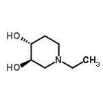 CAS#: 660403-83-8， (3R,4R)-1-Ethyl-3,4-piperidinediol