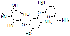 CAS#: 66065-96-1， 2-[4-Amino-3-[3-amino-6-(aminomethyl)oxan-2-yl]oxy-2,6-dihydroxy-cyclohexyl]oxy-5-methyl-4-methylamino-oxane-3,5-diol