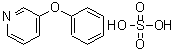 CAS#: 66066-84-0， 3-Phenoxypyridine sulfate (1:1)