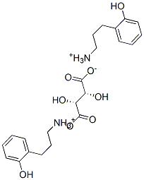 CAS#: 66068-91-5， (R)-Bis[[[2-(Hydroxyphenyl)-1-Methyl]Ethyl]Ammonium] [R-(R*,R*)]-Tartrate