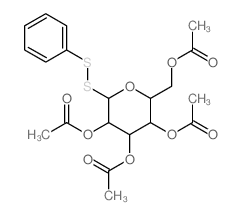 CAS#: 6612-79-9， 1-Deoxy-1-(Phenyldithio)-.beta.-D-Glucopyranose Tetraacetate