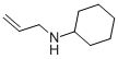 structure of CAS# 6628-00-8, N-Allylcyclohexylamine;N-Allylcyclohexanamine;Allyl-Cyclohexyl-Amine;Cyclohexanamine, N-2-Propenyl-