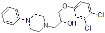 CAS#: 66307-46-8， alpha-[(3,4-Dichlorophenoxy)Methyl]-4-Phenyl-1-Piperazineethanol