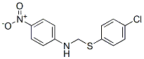 CAS#: 6631-87-4， N-[[(4-Chlorophenyl)Thio]Methyl]-4-Nitrobenzenamine