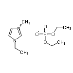 CAS#: 663199-29-9， diethyl phosphate,1-ethyl-3-methyl-imidazol-3-ium