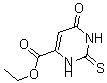CAS#: 6633-65-4， 1,2,3,6-Tetrahydro-6-Oxo-2-Thioxo-4-Pyrimidinecarboxylicacid Ethyl Ester