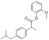 CAS#: 66332-77-2， 2-Methoxyphenyl 2-(4-Isobutylphenyl)Propionate