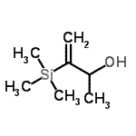 CAS#: 66374-47-8， 3-trimethylsilylbut-3-en-2-ol
