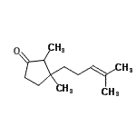 CAS#: 663919-75-3， 2,3-Dimethyl-3-(4-methyl-3-penten-1-yl)cyclopentanone