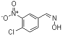 structure of CAS# 66399-01-7, 4-Chloro-3-Nitro-Benzaldehyde Oxime;(Nz)-N-[(4-Chloro-3-Nitro-Phenyl)Methylidene]Hydroxylamine;Zinc02531035