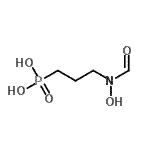 structure of CAS# 66508-37-0, {3-[Formyl(hydroxy)amino]propyl}phosphonic acid;(3-(N-Hydroxyformamido)propyl)phosphonic acid;1,2-HYDRO<wbr>-1-OXY-3,<wbr>4-HYDRO-3<wbr>-(1-METHO<wbr>XY-2-OXY-<wbr>3,4-DIHYD<wbr>ROXYPENTY<wbr>L)-8,9-DI<wbr>HYDROXY-7<wbr>-(SEC-BUT<wbr>YL)-ANTHR<wbr>ACENE;3-(Formyl-hydroxy-amino)propylphosphonic acid