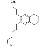 CAS#: 66538-96-3， 6-Butyl-7-hexyl-1,2,3,4-tetrahydronaphthalene