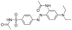 CAS#: 66543-04-2， N-[[4-[[2-(Acetylamino)-4-(Diethylamino)Phenyl]Azo]Phenyl]Sulphonyl]Acetamide