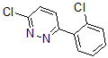 structure of CAS# 66549-15-3, 3-Chloro-6-(2-Chlorophenyl)-Pyridazine;3-CHLORO-6-(2-CHLOROPHENYL)-PYRIDAZINE