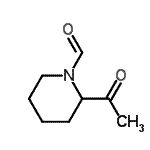 CAS#: 66552-03-2， 2-Acetyl-1-piperidinecarbaldehyde
