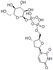 CAS#: 6659-40-1， Uridine Diphosphate 2-Deoxyglucose