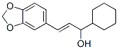 CAS 登录号：66596-52-9， 1-环己基-3-(3,4-亚甲二氧基苯基)-2-丙烯-1-醇