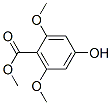 structure of CAS# 66625-19-2, Methyl 4-Hydroxy-2,6-Dimethoxybenzoate;Methyl 4-Hydroxy-2,6-Dimethoxy-Benzoate;4-Hydroxy-2,6-Dimethoxybenzoic Acid Methyl Ester;4-Hydroxy-2,6-Dimethoxy-Benzoic Acid Methyl Ester