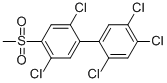 CAS#: 66640-61-7， 4-Methylsulfonyl-2,2',4',5,5'-Pentachlorobiphenyl