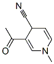 CAS#: 66720-18-1， 3-Acetyl-1,4-Dihydro-1-Methyl-4-Pyridinecarbonitrile 
