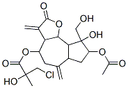 CAS#: 66761-10-2， 3-Chloro-2-Hydroxy-2-Methylpropionic Acid [Dodecahydro-8-Acetoxy-9-Hydroxy-9-(Hydroxymethyl)-3,6-Bis(Methylene)-2-Oxoazuleno[4,5-b]Furan-4-Yl] Ester