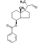 CAS#: 66774-71-8， (4S,7aR)-7a-Methyl-1-[(2S)-1-oxo-2-propanyl]octahydro-1H-inden-4-yl benzoate